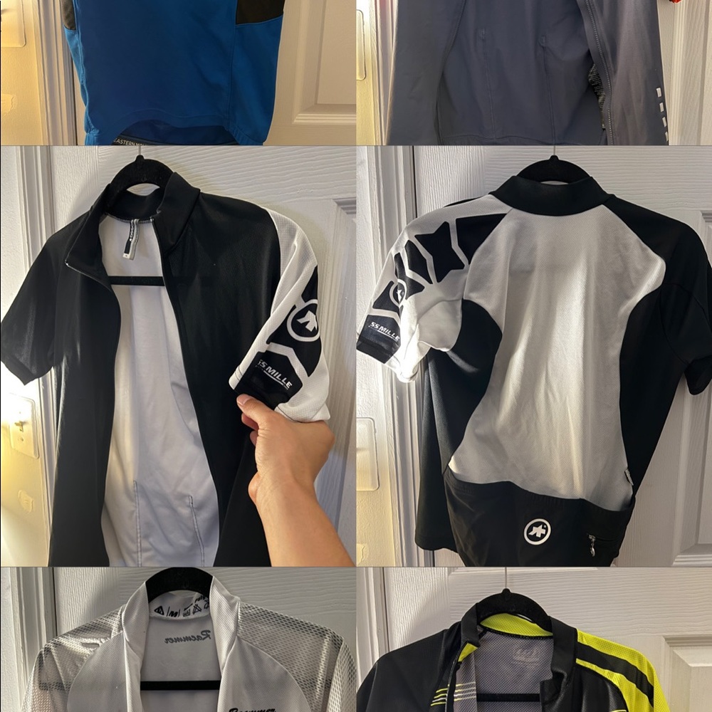 5 cycling jerseys size S